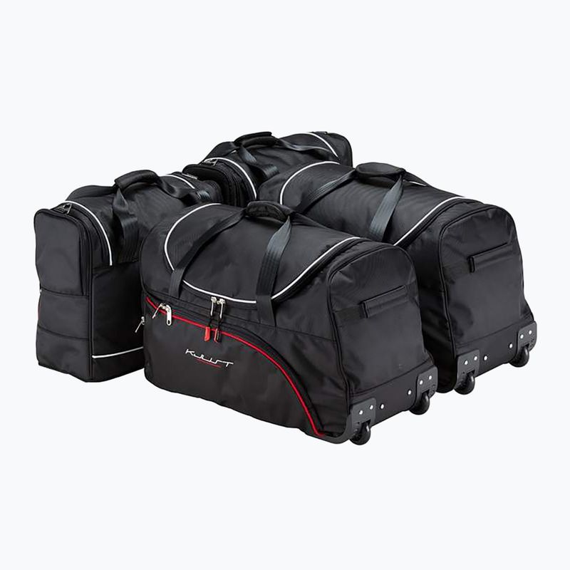 KJUST trunk bag set Alfa Romeo Giulia 2015+ 4 pcs black 2