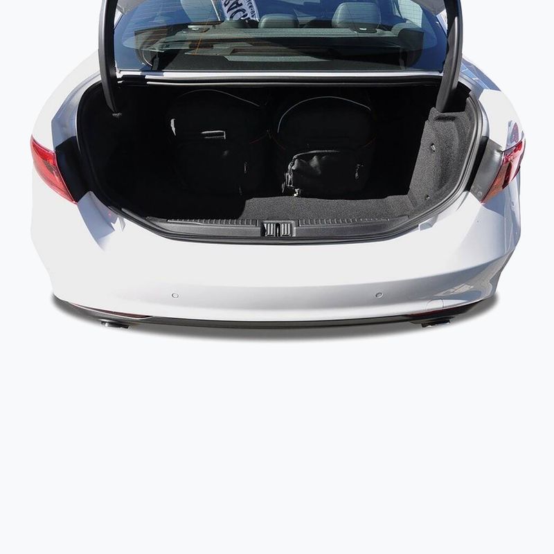 KJUST trunk bag set Alfa Romeo Giulia 2015+ 4 pcs black 18