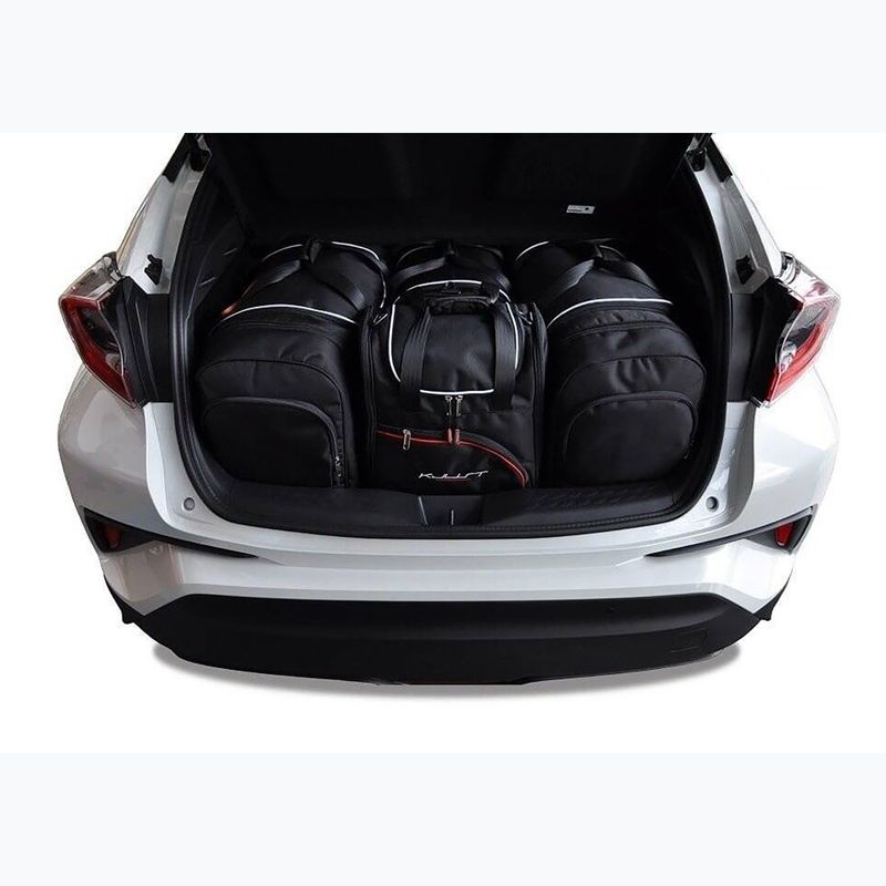 Trunk bag set KJUST Toyota C-Hr 2016-2023 4 pcs. black 12