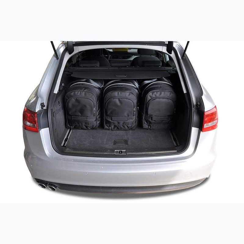 KJUST luggage compartment bag set Audi A6 Avant 2011-2017 5 pcs black 19