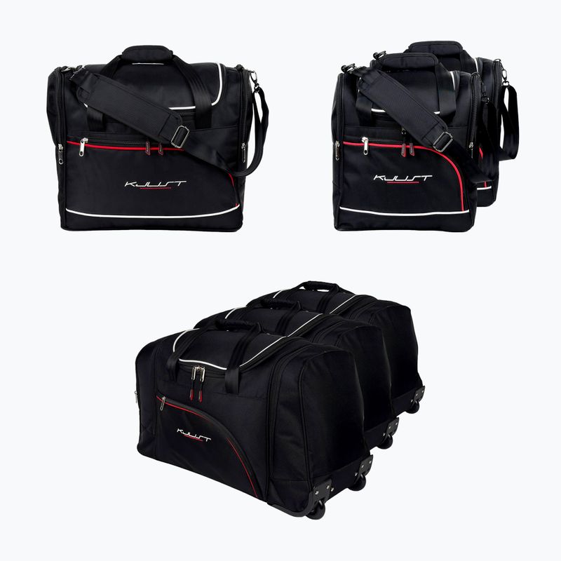KJUST Mercedes-Benz R 2005-2012 luggage compartment bag set 6 pcs. black