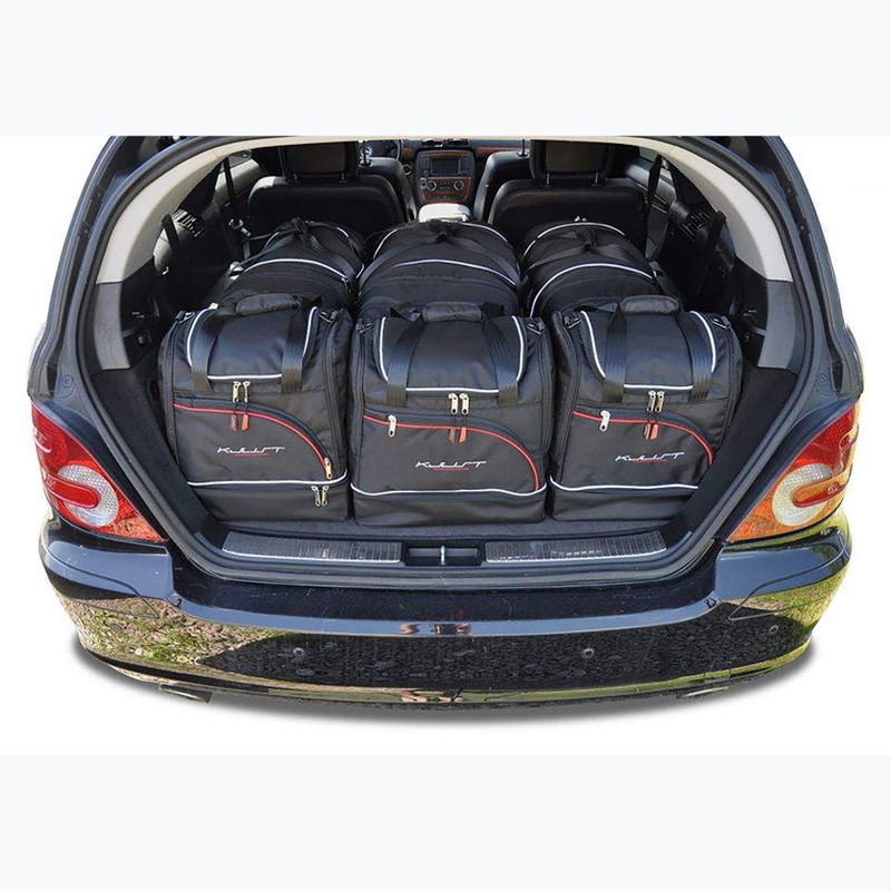 KJUST Mercedes-Benz R 2005-2012 luggage compartment bag set 6 pcs. black 11
