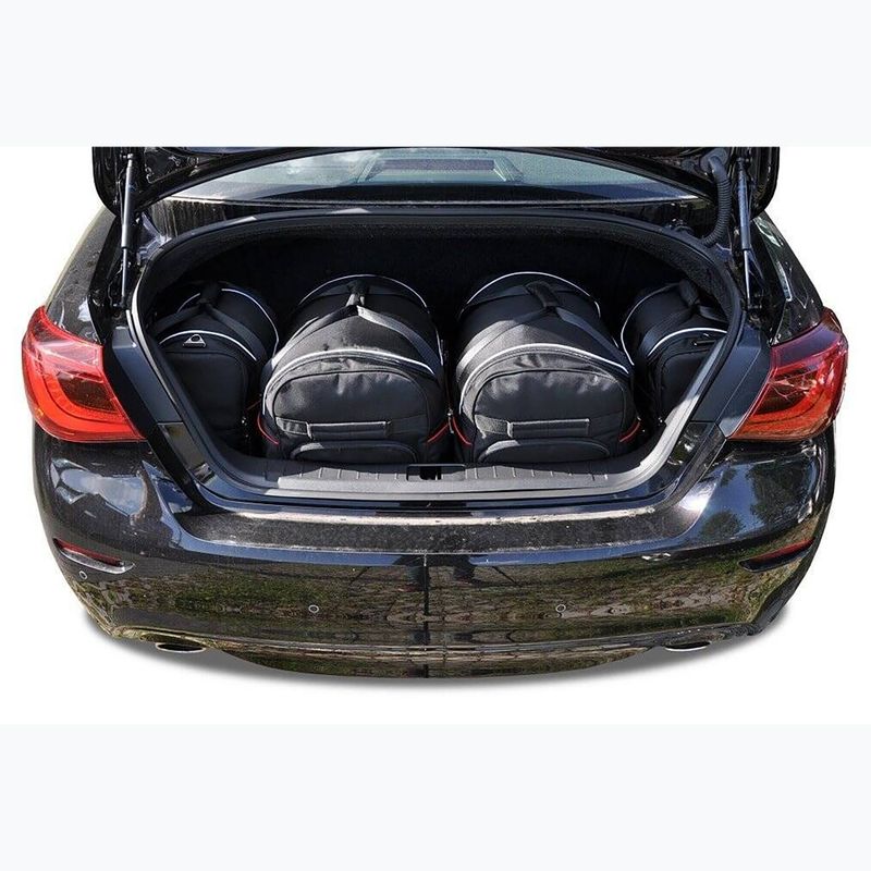 Trunk bag set KJUST Infiniti Q70 Hybrid 2013-2018 4 pcs black 14