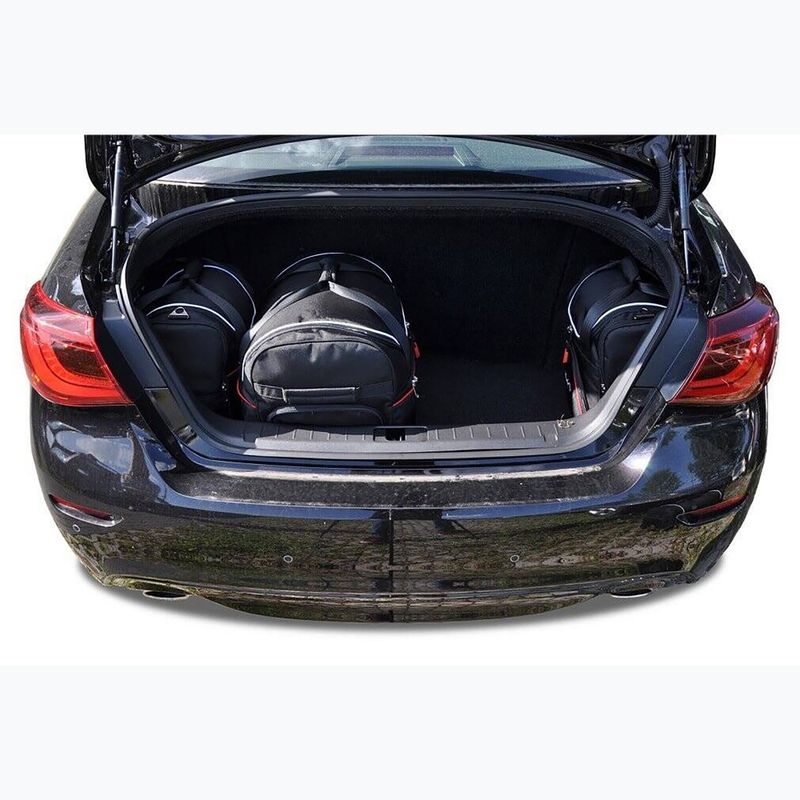 Trunk bag set KJUST Infiniti Q70 Hybrid 2013-2018 4 pcs black 15