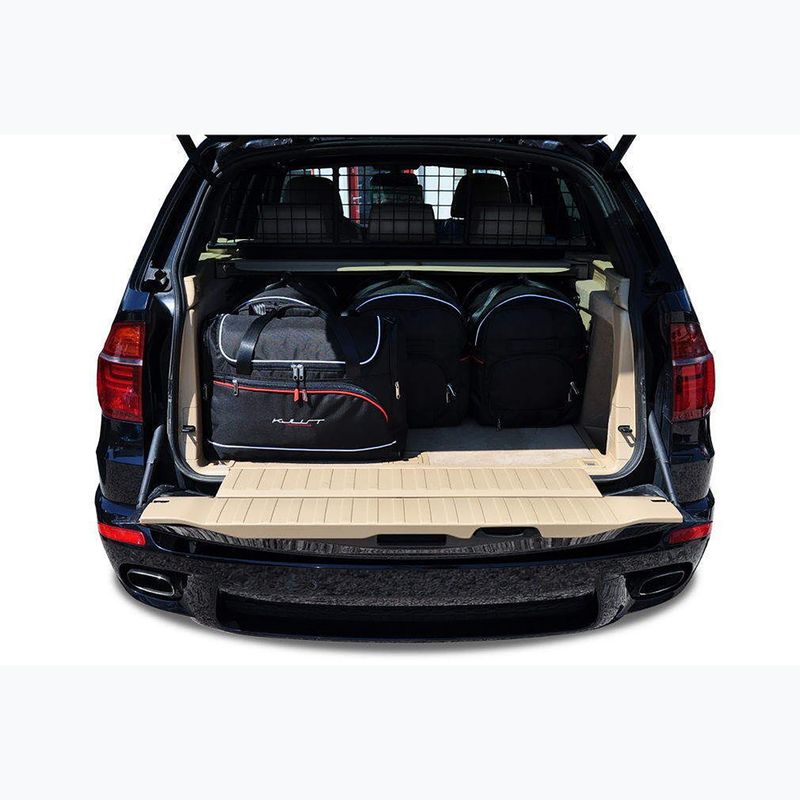 KJUST BMW X5 boot bag set 2006-2013 5 pcs black 14