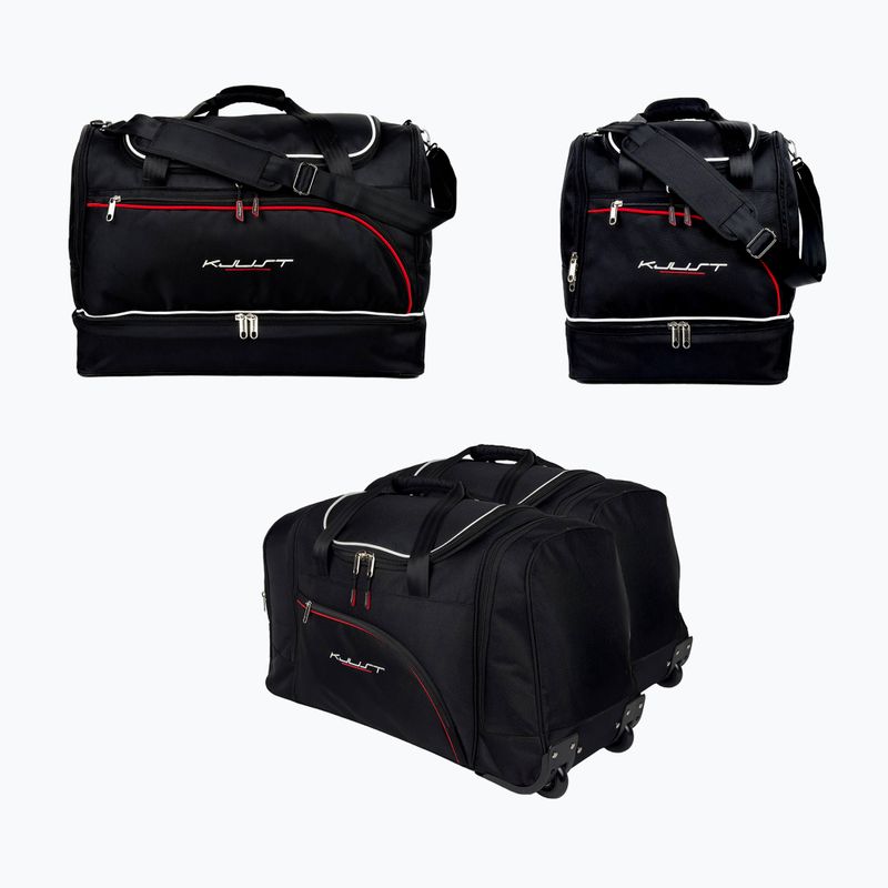 KJUST Mercedes-Benz Cls Coupe 2011-2017 luggage compartment bag set 4 pcs. black