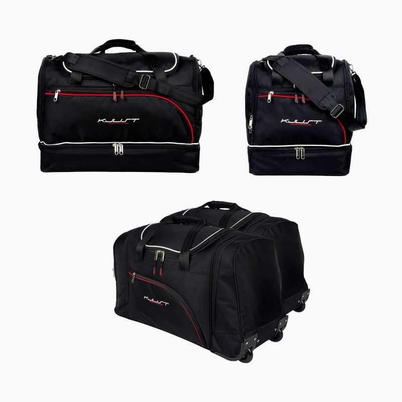 KJUST Mercedes-Benz S Coupe 2014-2020 luggage compartment bag set 4 pcs. black
