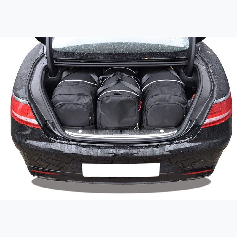 KJUST Mercedes-Benz S Coupe 2014-2020 luggage compartment bag set 4 pcs. black 11