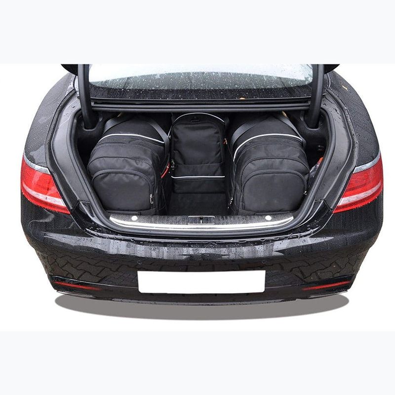 KJUST Mercedes-Benz S Coupe 2014-2020 luggage compartment bag set 4 pcs. black 12