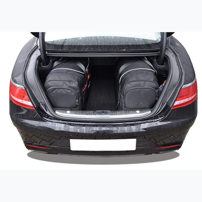 KJUST Mercedes-Benz S Coupe 2014-2020 luggage compartment bag set 4 pcs. black 13