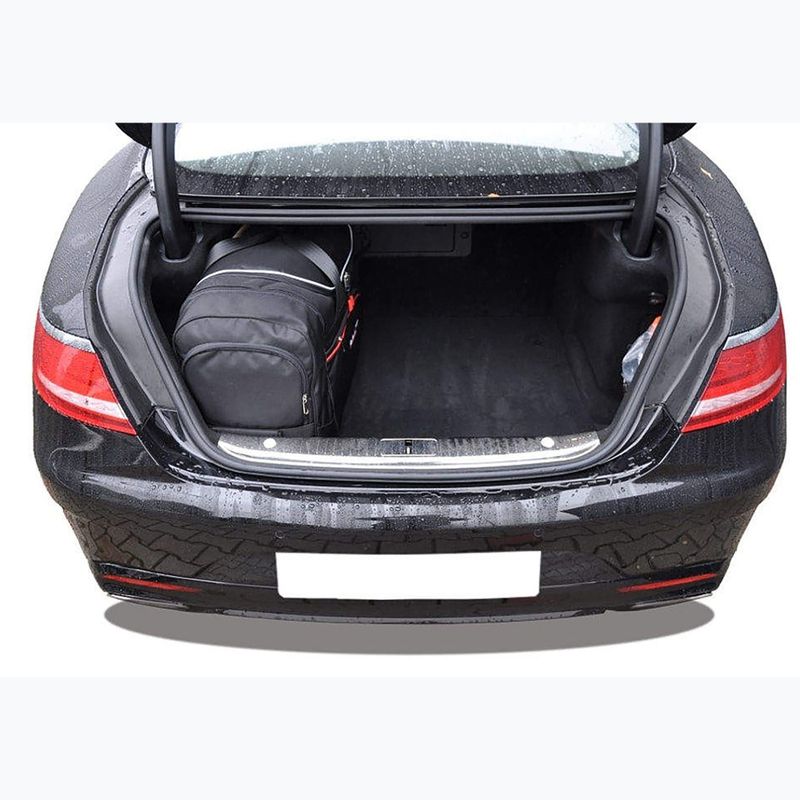KJUST Mercedes-Benz S Coupe 2014-2020 luggage compartment bag set 4 pcs. black 14