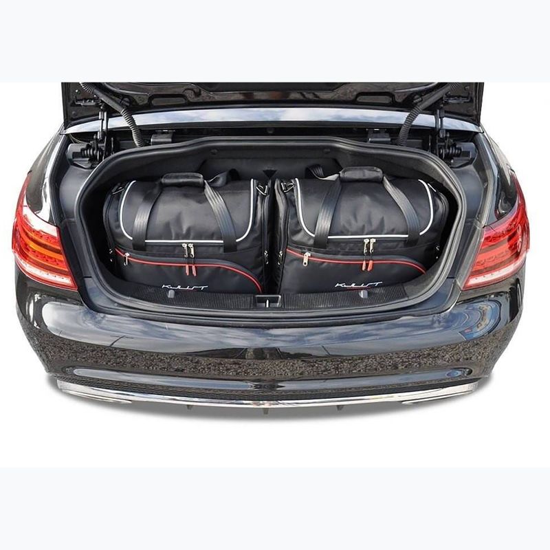 KJUST Mercedes-Benz E Convertible luggage compartment bag set 2009-2016 4 pcs. black 10