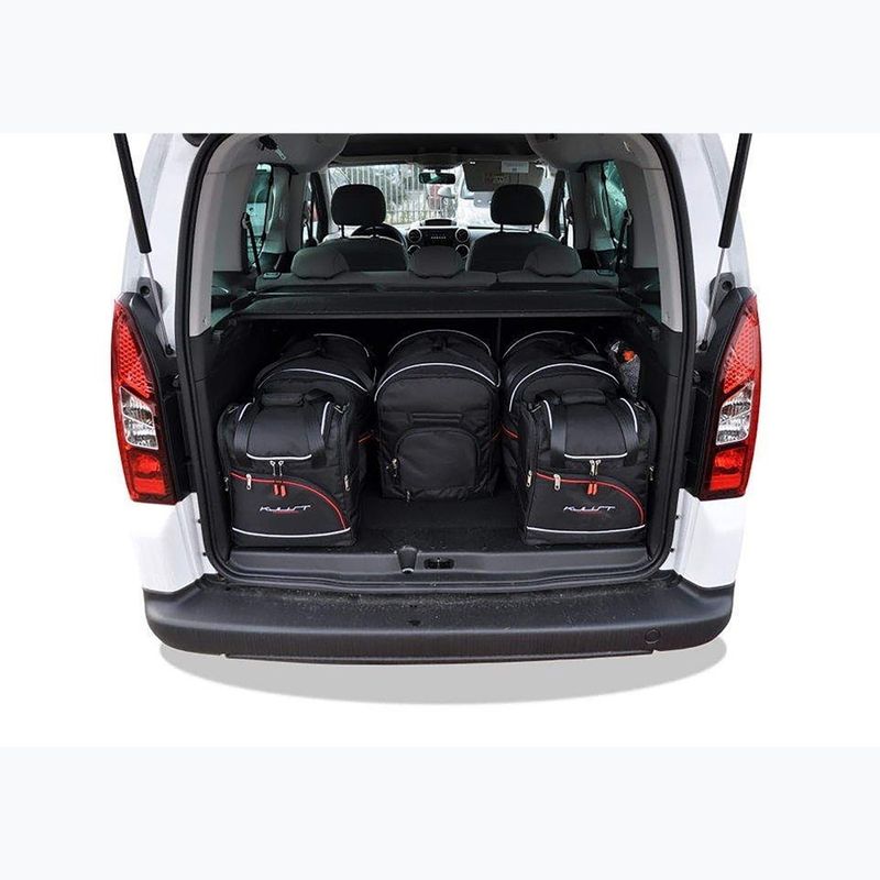 Trunk bag set KJUST Peugeot Partner 2008-2019 6 pcs. black 12