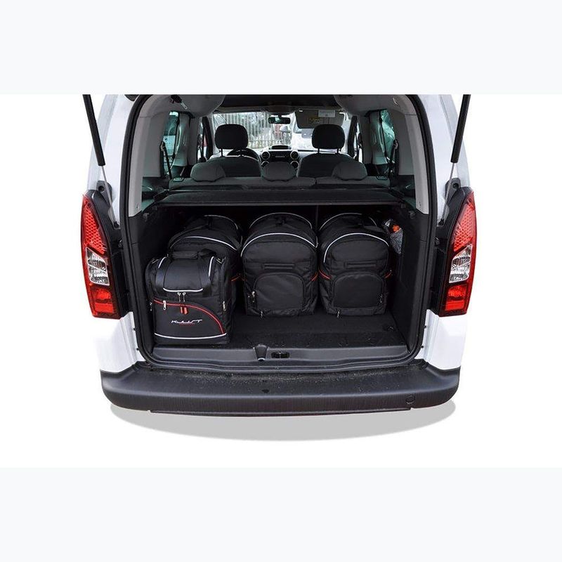 Trunk bag set KJUST Citroen Berlingo 2008-2018 6 pcs black 16