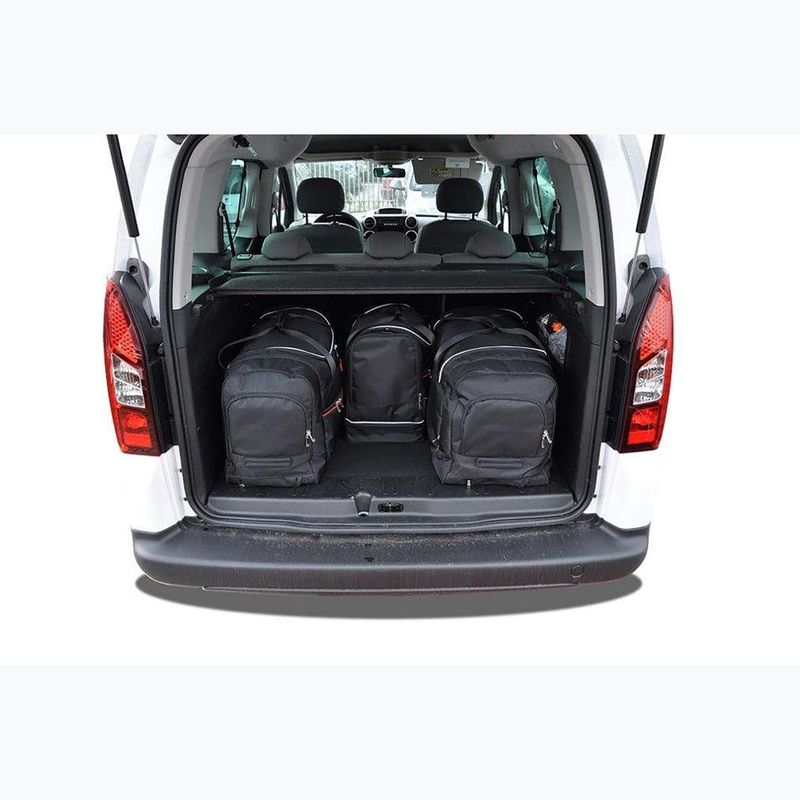 Trunk bag set KJUST Citroen Berlingo 2008-2018 4 pcs black 19