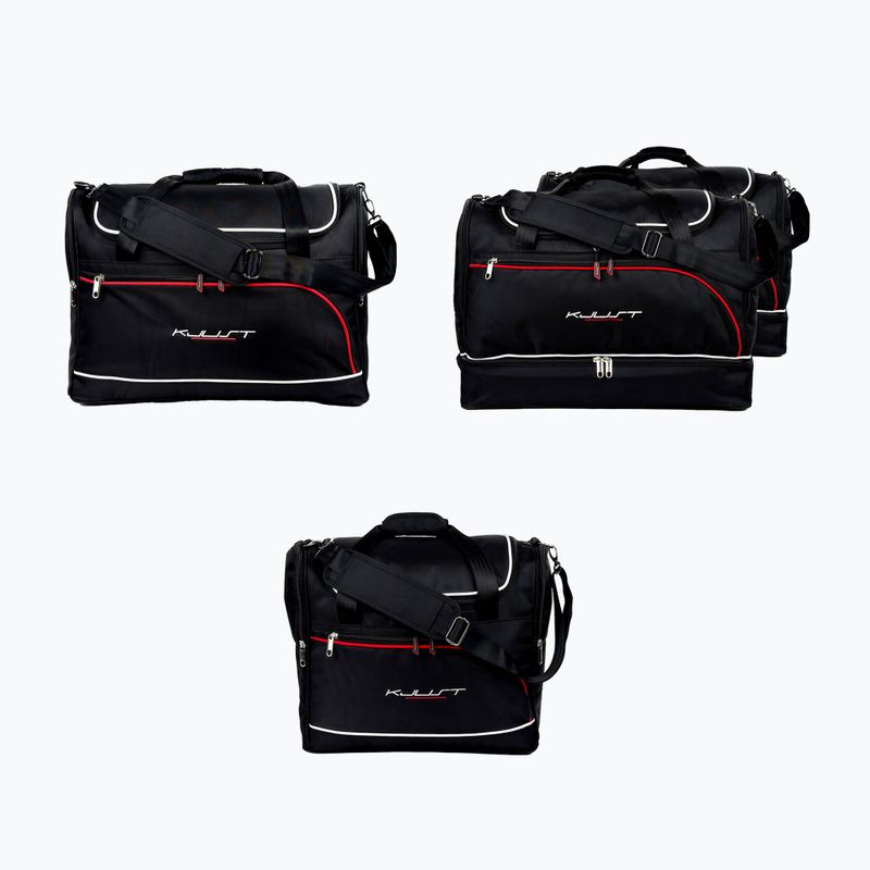 Trunk bag set KJUST Volvo C30 2006-2012 4 pcs. black
