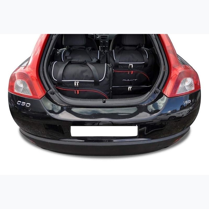 Trunk bag set KJUST Volvo C30 2006-2012 4 pcs. black 11