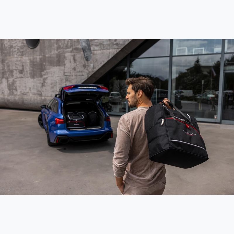 Trunk bag set KJUST Volvo C30 2006-2012 4 pcs. black 15