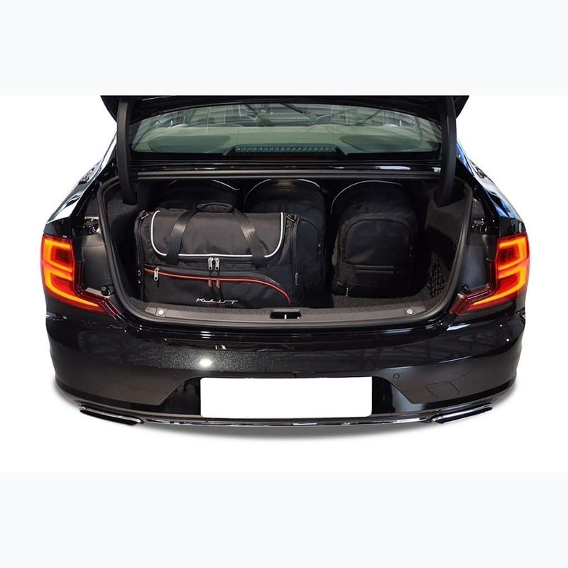 Trunk bag set KJUST Volvo S90 2016+ 5 pcs. black 12