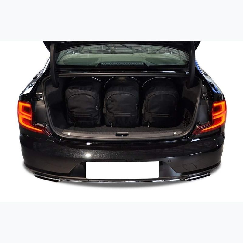 Trunk bag set KJUST Volvo S90 2016+ 5 pcs. black 13