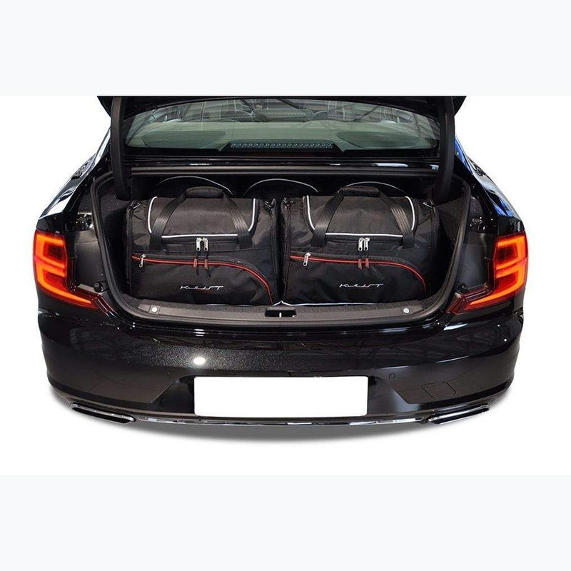Trunk bag set KJUST Volvo S90 2016+ 5 pcs. black 10
