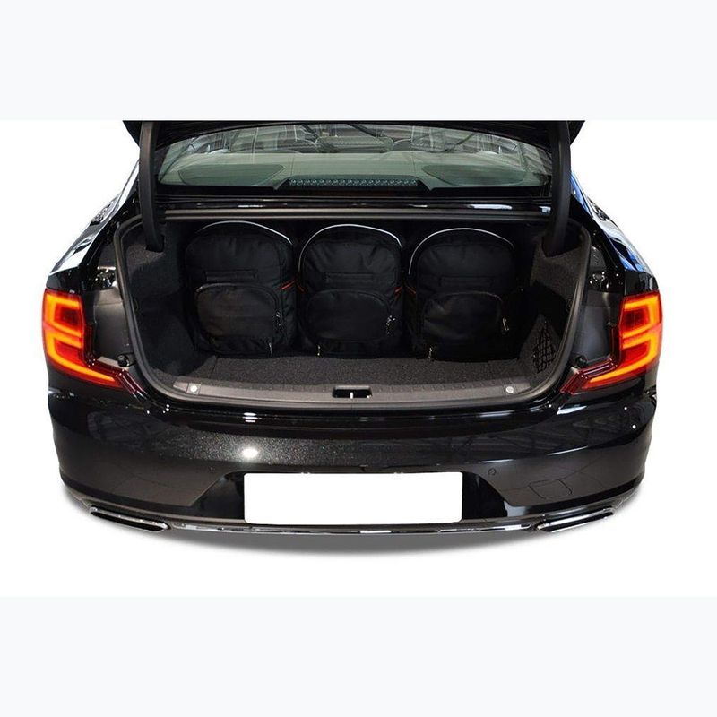 Trunk bag set KJUST Volvo S90 2016+ 5 pcs. black 12