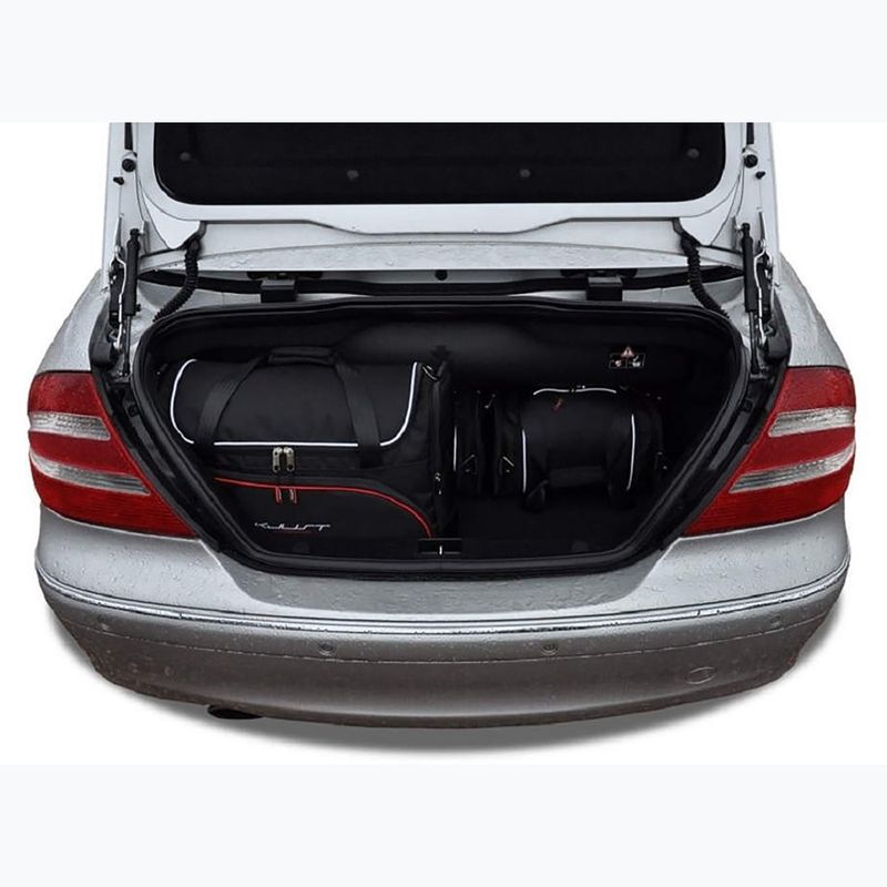 KJUST Mercedes-Benz Clk Convertible luggage compartment bag set 2002-2010 4 pcs. black 11