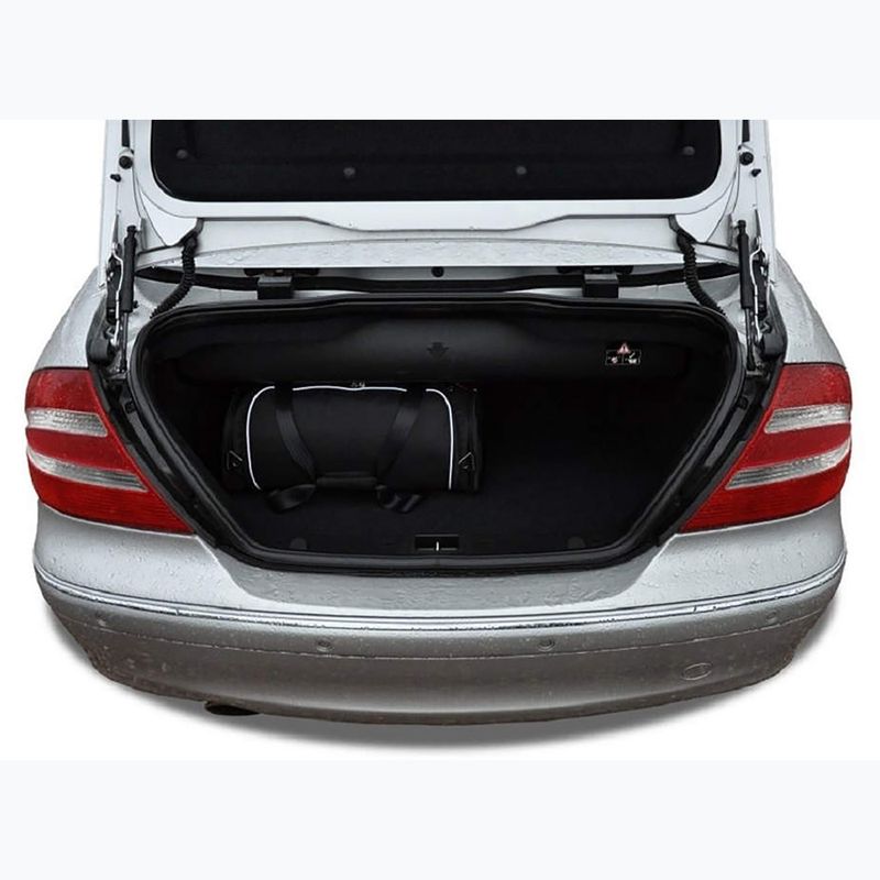 KJUST Mercedes-Benz Clk Convertible luggage compartment bag set 2002-2010 4 pcs. black 13