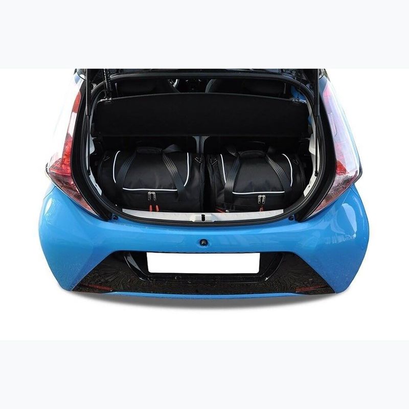 Trunk bag set KJUST Toyota Aygo 2014-2021 2 pcs. black 10