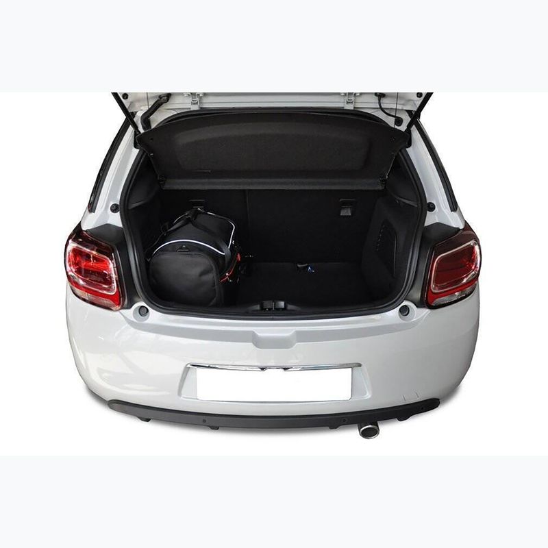 Trunk bag set KJUST Citroen Ds3 Hatchback 2009-2016 3 pcs black 15