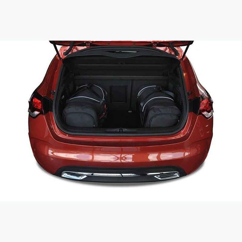 Trunk bag set KJUST Citroen Ds4 Hatchback 2011-2015 4 pcs black 17