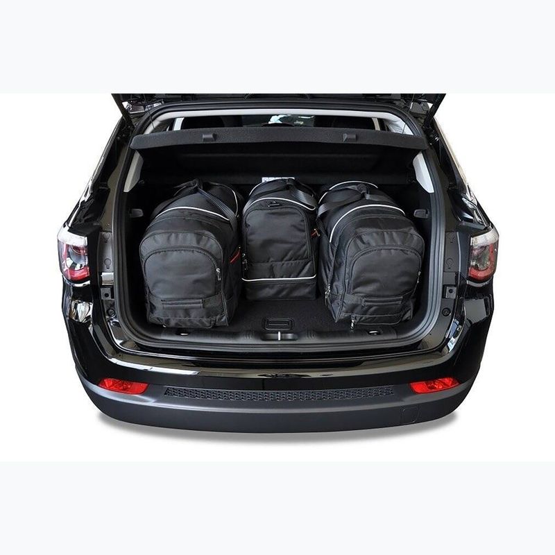 Trunk bag set KJUST Jeep Compass 2017+ 4 pcs black 19