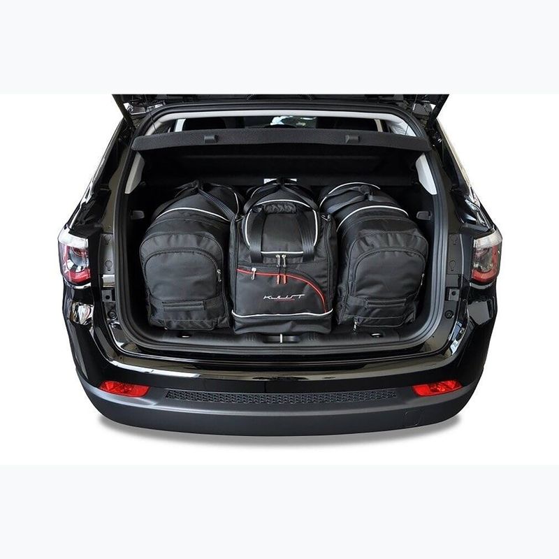 Trunk bag set KJUST Jeep Compass 2017+ 4 pcs black 15