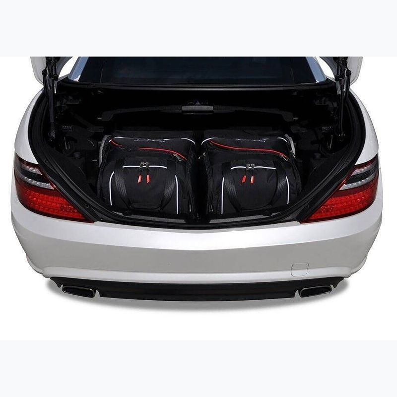KJUST Mercedes-Benz Slk 2011-2015 luggage compartment bag set 2 pcs. black 12