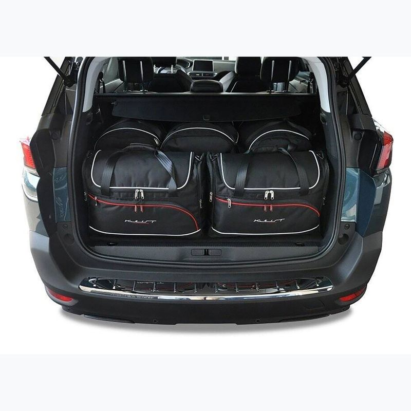 Trunk bag set KJUST Peugeot 5008 2017+ 5 pcs. black 12