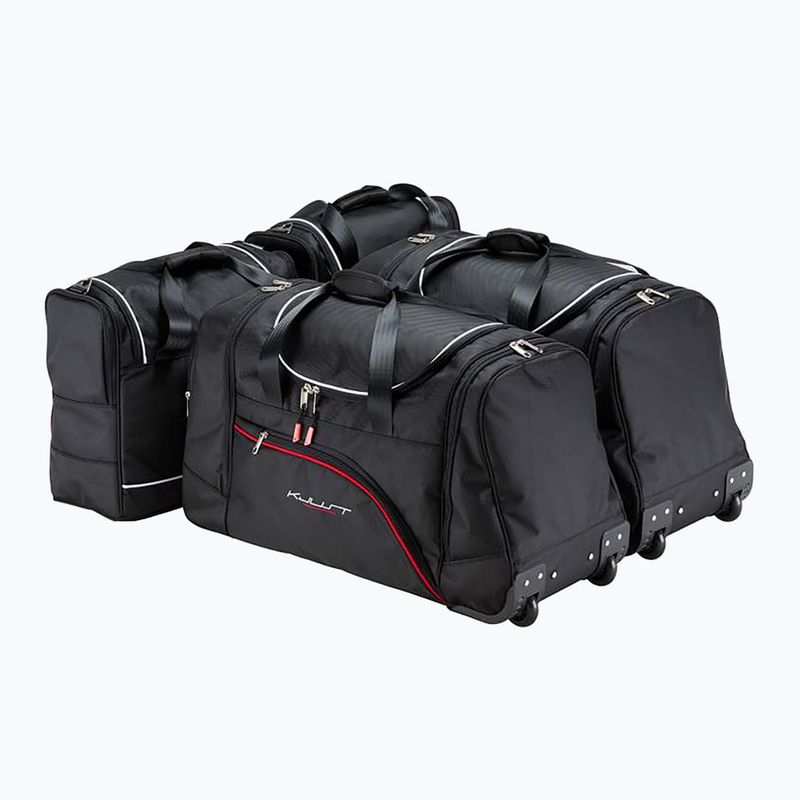 KJUST BMW 5 Limousine boot bag set 2016-2023 4 pcs black 2