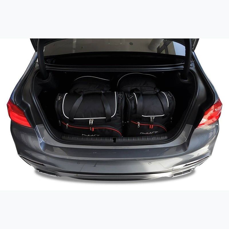 KJUST BMW 5 Limousine boot bag set 2016-2023 4 pcs black 15
