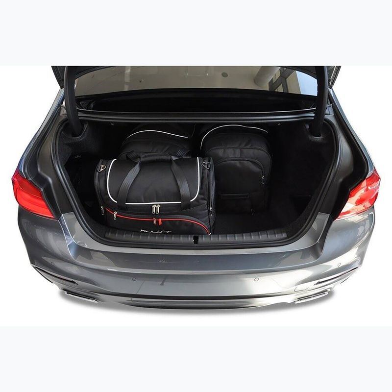 KJUST BMW 5 Limousine boot bag set 2016-2023 4 pcs black 16