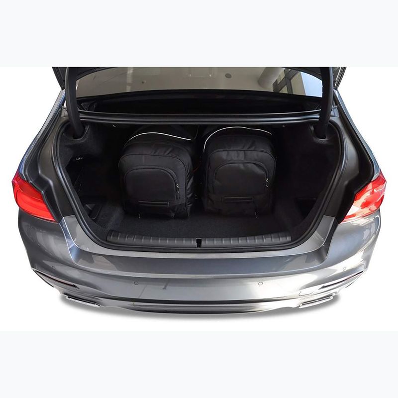 KJUST BMW 5 Limousine boot bag set 2016-2023 4 pcs black 17