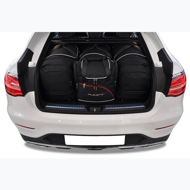 KJUST Mercedes-Benz Glc Coupe 2016-2022 luggage compartment bag set 4 pcs. black 14