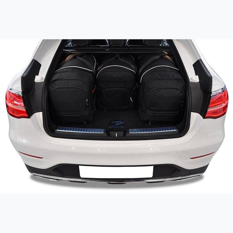 KJUST Mercedes-Benz Glc Coupe 2016-2022 luggage compartment bag set 4 pcs. black 15