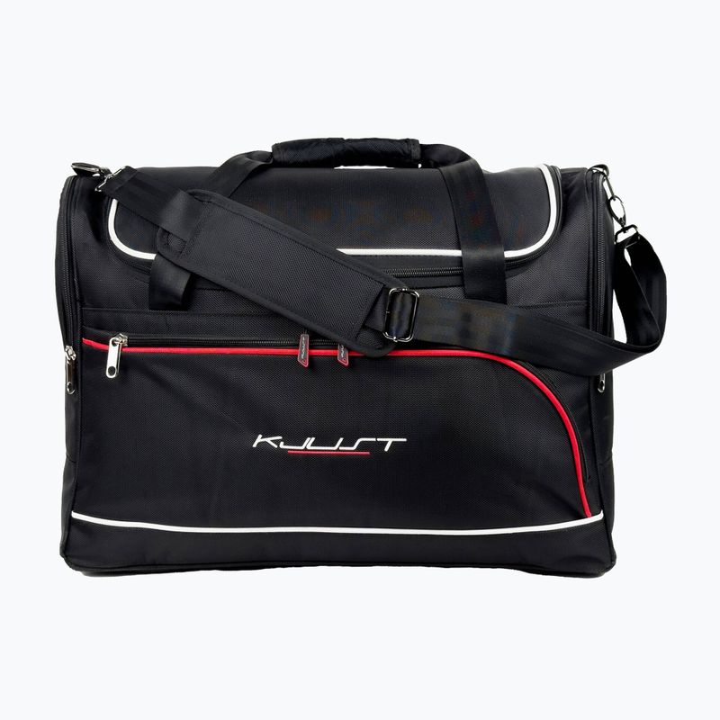 KJUST Audi A3 Cabrio 2014-2016 luggage compartment bag set 4 pcs black 2