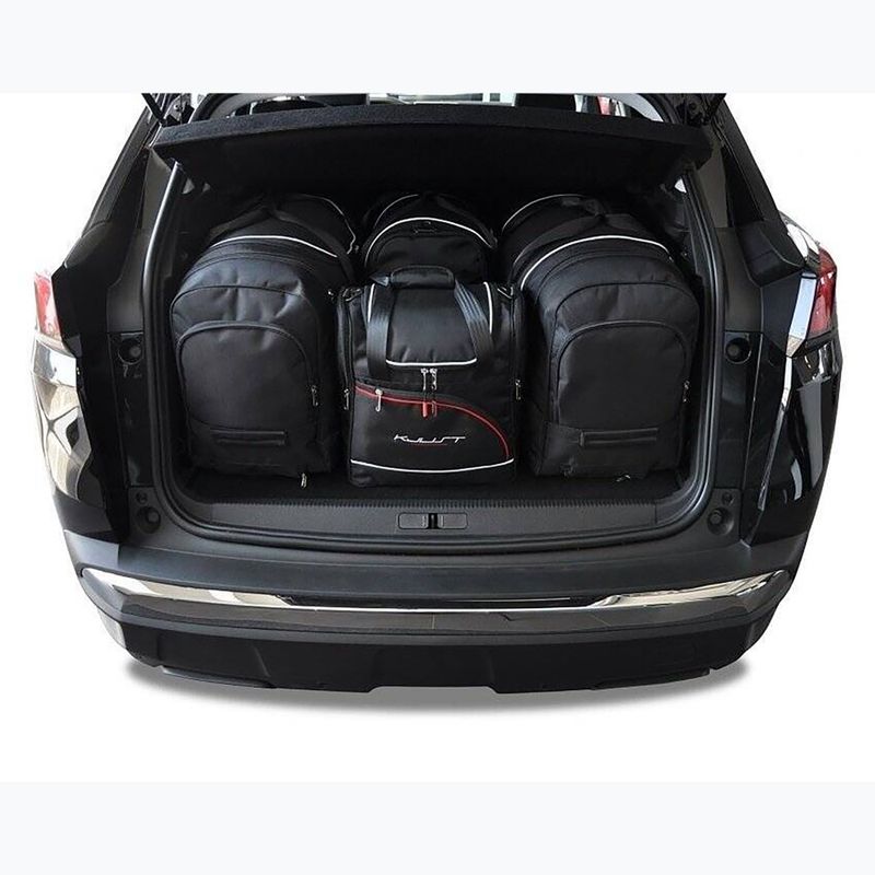 Trunk bag set KJUST Peugeot 3008 2016+ 4 pcs. black 13