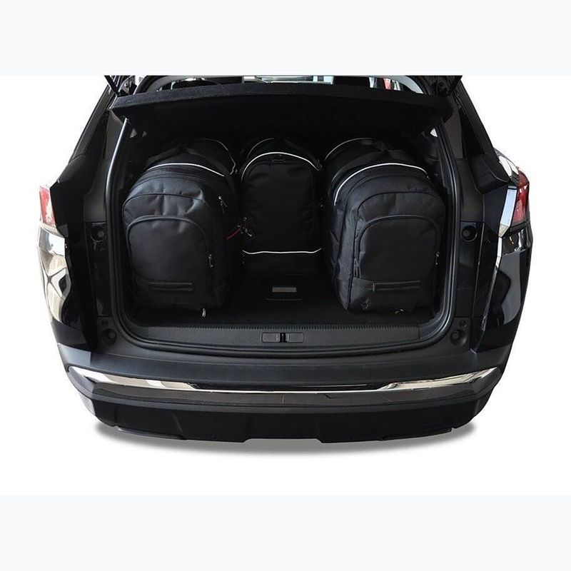 Trunk bag set KJUST Peugeot 3008 2016+ 4 pcs. black 14