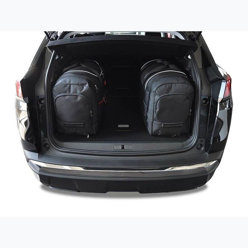 Trunk bag set KJUST Peugeot 3008 2016+ 4 pcs. black 15
