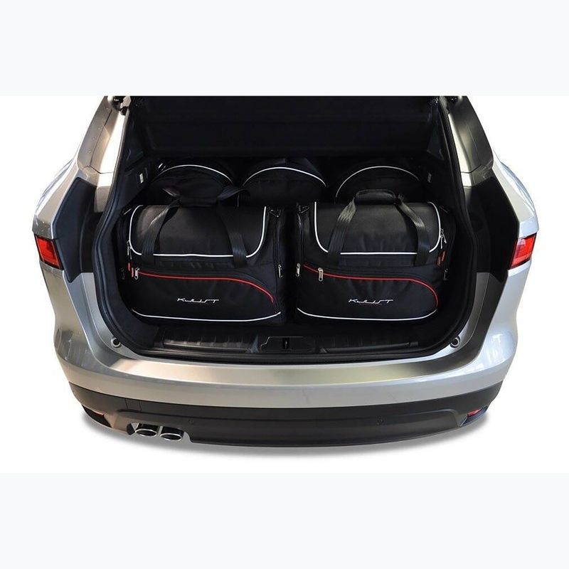 Trunk bag set KJUST Jaguar F-Pace 2015+ 5 pcs black 16