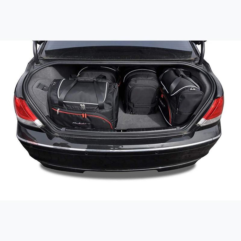 KJUST BMW 7 luggage compartment bag set 2001-2008 5 pcs black 15