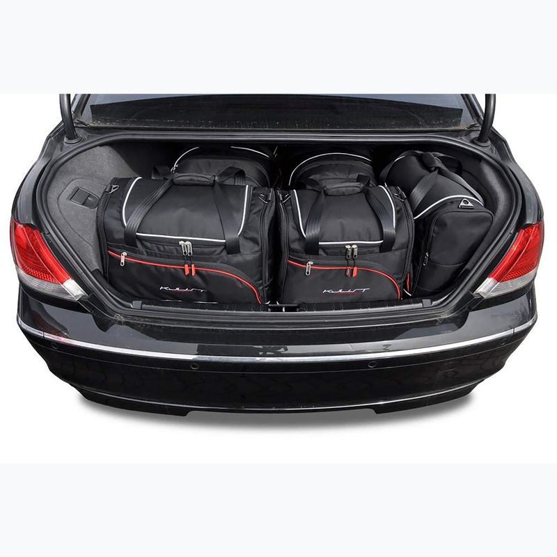 KJUST BMW 7 luggage compartment bag set 2001-2008 5 pcs black 17