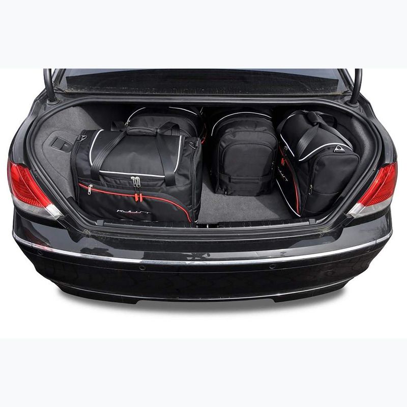 KJUST BMW 7 luggage compartment bag set 2001-2008 5 pcs black 18