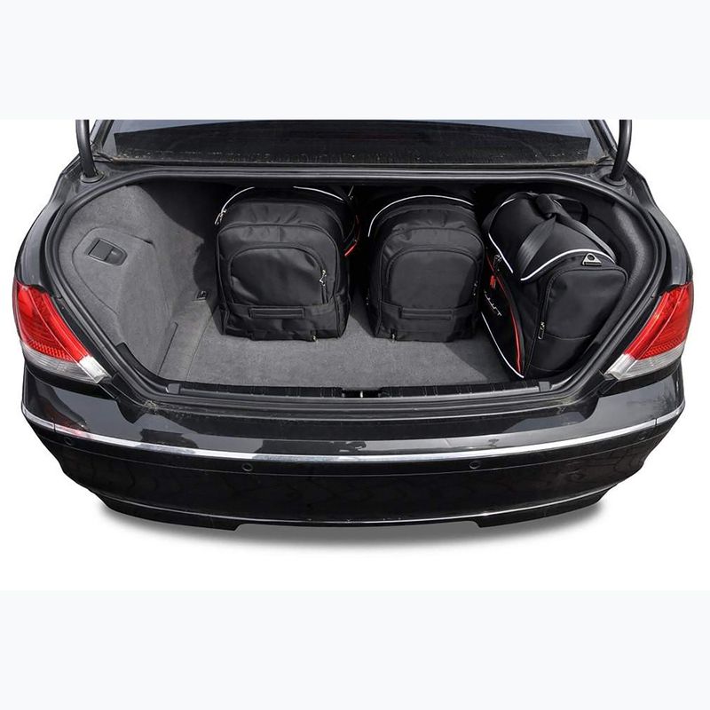 KJUST BMW 7 luggage compartment bag set 2001-2008 5 pcs black 19